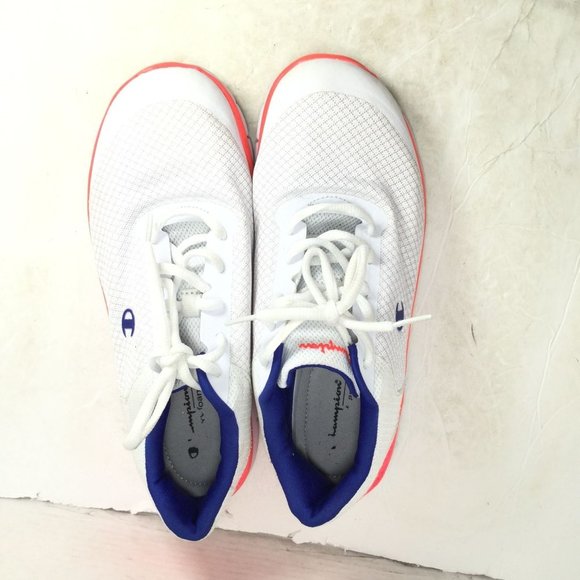 Champion Women Gusto Sneakers Activewear White/Orange Size 9 - Picture 5 of 15